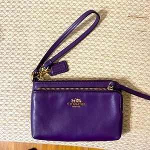 Coach wristlet
